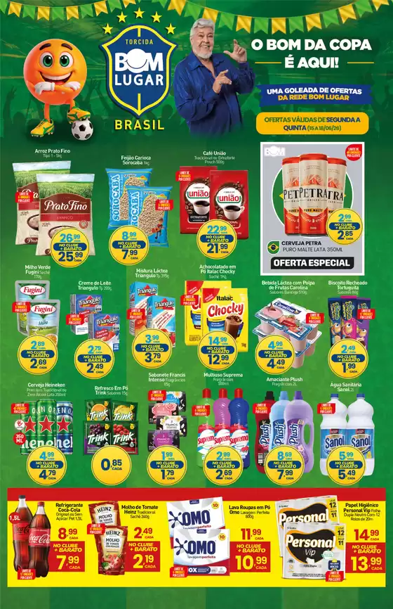 Catálogo Rede Bom Lugar em Sorocaba | Encarte Rede Bom Lugar | 2026-06-15T00:00:00.000Z - 2026-06-18T00:00:00.000Z