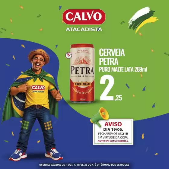 Catálogo Calvo Atacadista | Ofertas e promoções atuais | 2026-06-15T00:00:00.000Z - 2026-06-18T00:00:00.000Z