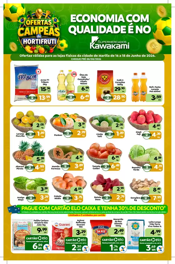Catálogo Supermercados Kawakami | Ofertas - Marília | 2026-06-16T00:00:00.000Z - 2026-06-18T00:00:00.000Z