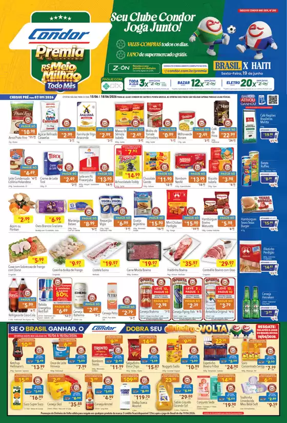 Catálogo Supermercados Condor | Novas ofertas para descobrir | 2026-06-15T00:00:00.000Z - 2026-06-19T00:00:00.000Z