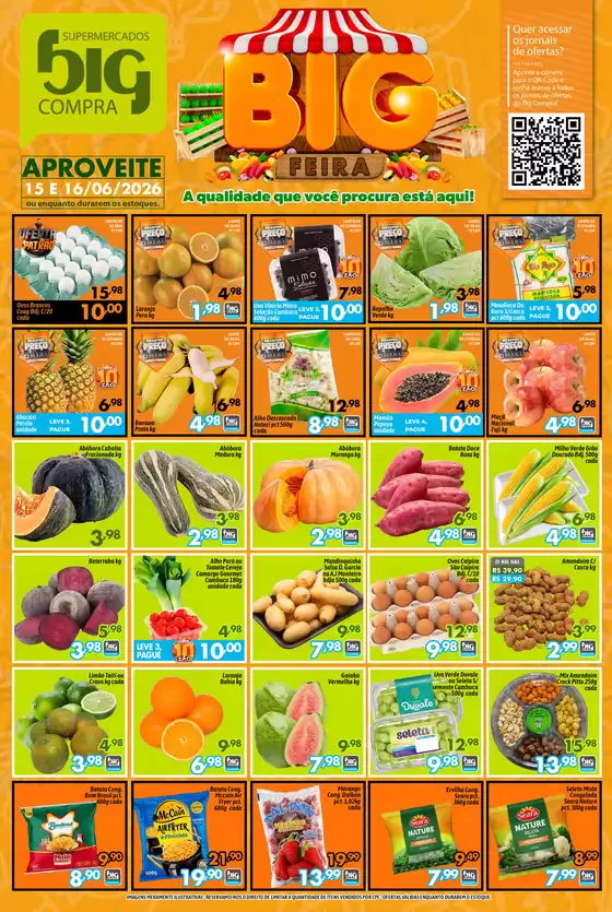 Catálogo Supermercados Big Compra | Melhores ofertas para compradores econômicos | 2026-06-15T00:00:00.000Z - 2026-06-16T00:00:00.000Z