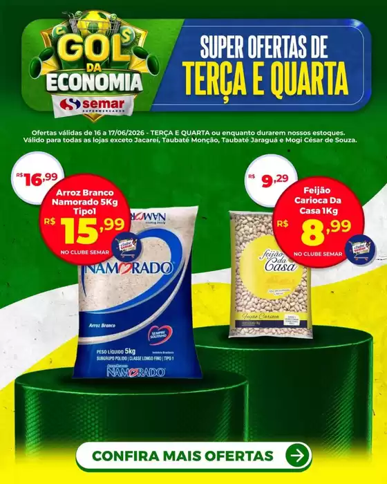 Catálogo Semar Supermercado | Promoções especiais em andamento | 2026-06-16T00:00:00.000Z - 2026-06-17T00:00:00.000Z