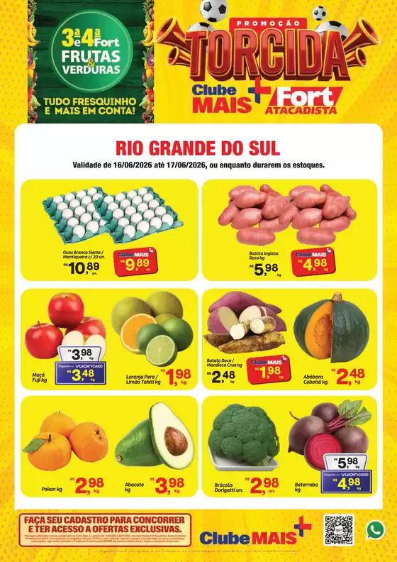 Catálogo Fort Atacadista | RS Fort FLV 3ª e 4ª 16 e 17 JUN 26 Final | 2026-06-16T00:00:00.000Z - 2026-06-17T00:00:00.000Z