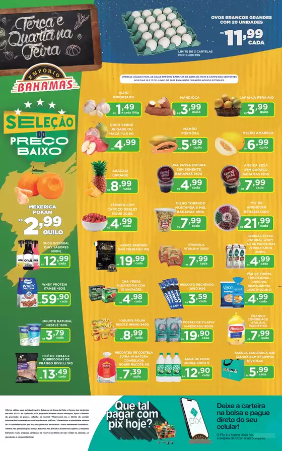 Catálogo Empório Bahamas | Terça e Quarta na Feira - Zona da Mata | 2026-06-16T00:00:00.000Z - 2026-06-17T00:00:00.000Z