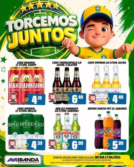 Catálogo Miranda Supermercados | Torcemos Juntos | 2026-06-17T00:00:00.000Z - 2026-06-17T00:00:00.000Z