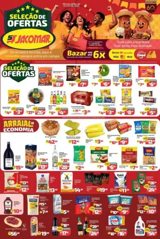 Catálogo Supermercado Jacomar | Seleção de Ofertas | 2026-06-17T00:00:00.000Z - 2026-06-23T00:00:00.000Z