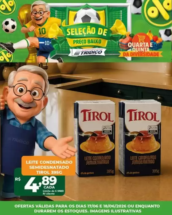 Catálogo Supermercados Tridico | Seleção do Preço Baxio | 2026-06-17T00:00:00.000Z - 2026-06-18T00:00:00.000Z