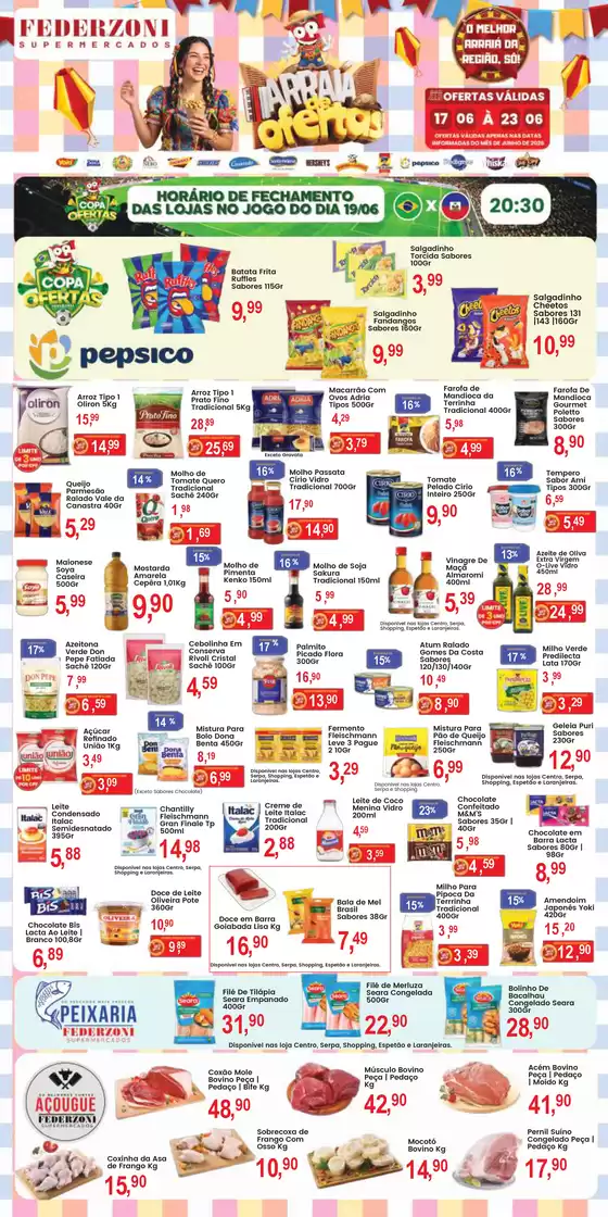 Catálogo Federzoni Supermercados | Arraiá de Ofertas | 2026-06-17T00:00:00.000Z - 2026-06-23T00:00:00.000Z