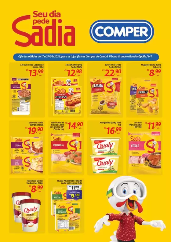 Catálogo Comper | Ofertas para caçadores de pechinchas | 2026-06-17T00:00:00.000Z - 2026-06-27T00:00:00.000Z