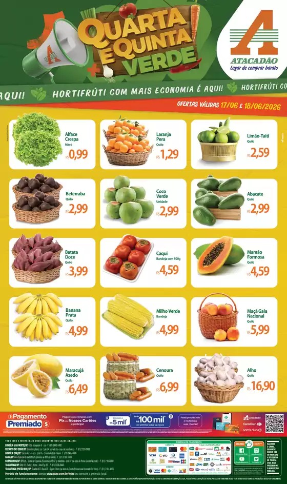 Catálogo Atacadão | Atacadão - Hortifrúti | 2026-06-17T00:00:00.000Z - 2026-06-18T00:00:00.000Z