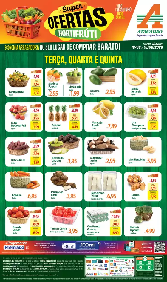 Catálogo Atacadão em Pinhais | Atacadão - Hortifrúti | 2026-06-17T00:00:00.000Z - 2026-06-18T00:00:00.000Z