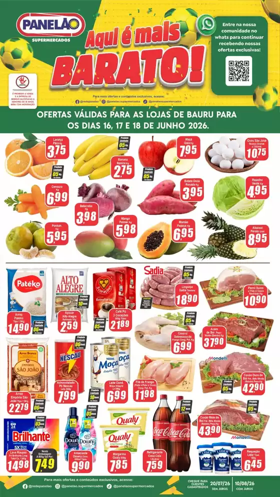 Catálogo Panelão | Grandes descontos em produtos selecionados | 2026-06-16T00:00:00.000Z - 2026-06-18T00:00:00.000Z