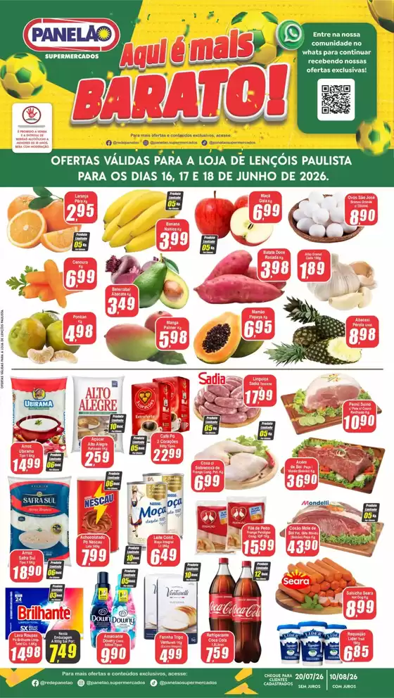 Catálogo Panelão | Ampla seleção de ofertas | 2026-06-16T00:00:00.000Z - 2026-06-18T00:00:00.000Z