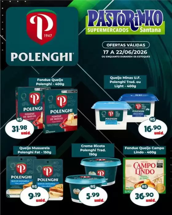 Catálogo Supermercado Pastorinho | Novas ofertas para descobrir | 2026-06-17T00:00:00.000Z - 2026-06-22T00:00:00.000Z