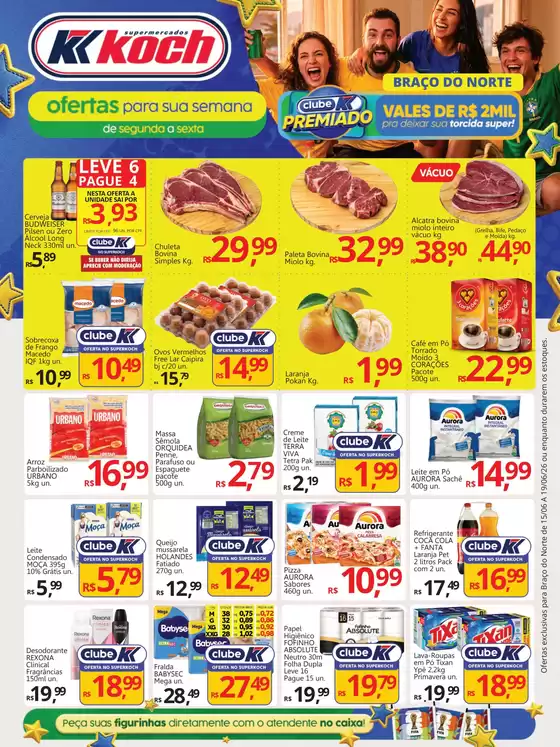 Catálogo Supermercados Koch | Ótima oferta para todos os clientes | 2026-06-15T00:00:00.000Z - 2026-06-19T00:00:00.000Z