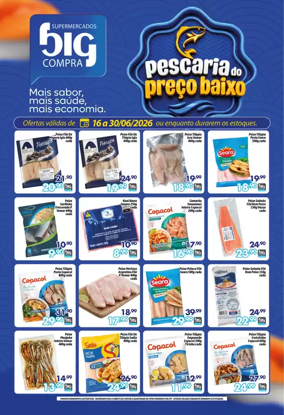 Catálogo Supermercados Big Compra | Ofertas para caçadores de pechinchas | 2026-06-16T00:00:00.000Z - 2026-06-30T00:00:00.000Z