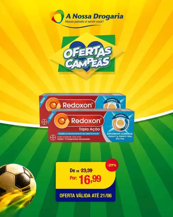 Catálogo A Nossa Drogaria | Encarte A Nossa Drogaria | 2026-06-17T00:00:00.000Z - 2026-06-21T00:00:00.000Z