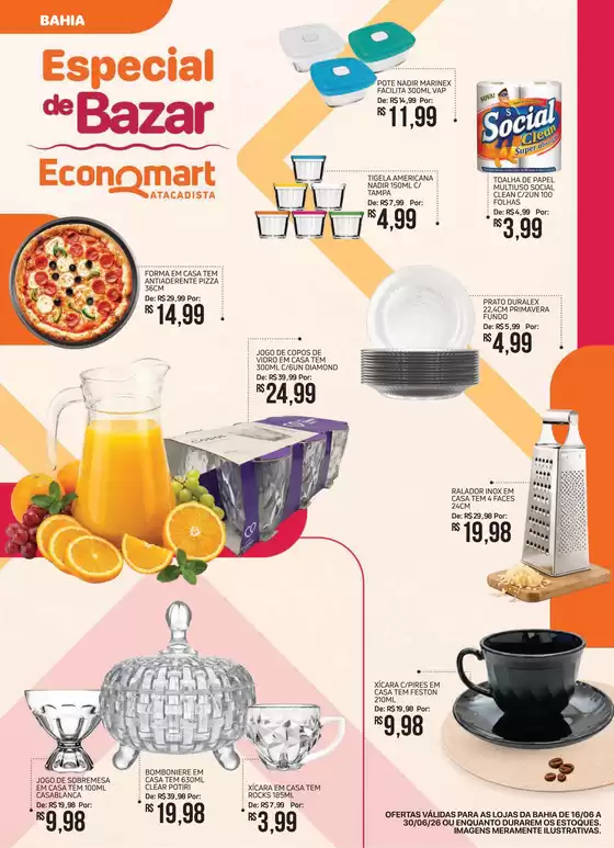 Catálogo Economart Atacadista | Bazar Bahia | 2026-06-16T00:00:00.000Z - 2026-06-30T00:00:00.000Z