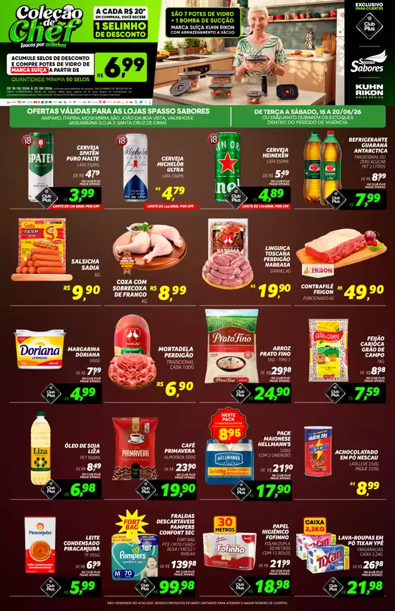 Catálogo Spasso Sabores | OFERTAS DE TERÇA A SÁBADO | 2026-05-18T00:00:00.000Z - 2026-08-23T00:00:00.000Z