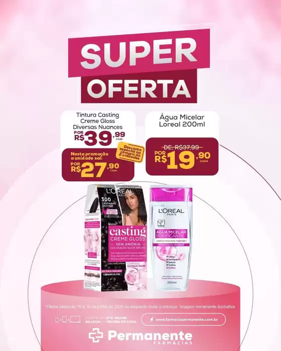 Catálogo Farmácia Permanente | Ofertas exclusivas | 2026-06-16T00:00:00.000Z - 2026-06-30T00:00:00.000Z