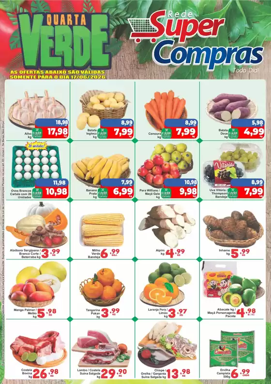 Catálogo Rede Super Compras | Ofertas especiais para você | 2026-06-17T00:00:00.000Z - 2026-06-17T00:00:00.000Z
