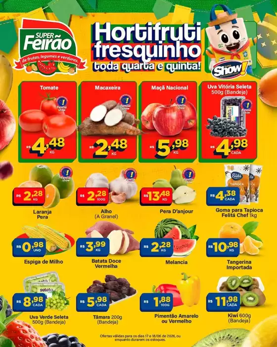 Catálogo Super Show | Encarte Super Show | 2026-06-17T00:00:00.000Z - 2026-06-18T00:00:00.000Z