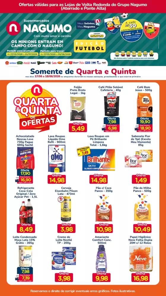 Catálogo Nagumo | QUARTA E QUINTA | 2026-06-17T00:00:00.000Z - 2026-06-18T00:00:00.000Z