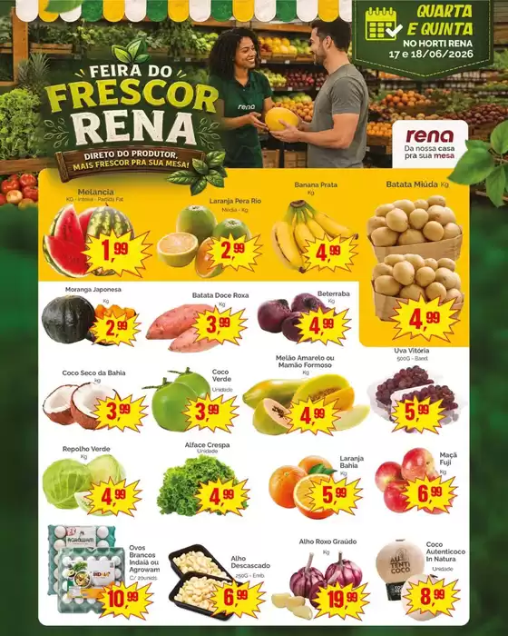 Catálogo Supermercados Rena | Ofertas exclusivas e pechinchas | 2026-06-17T00:00:00.000Z - 2026-06-18T00:00:00.000Z