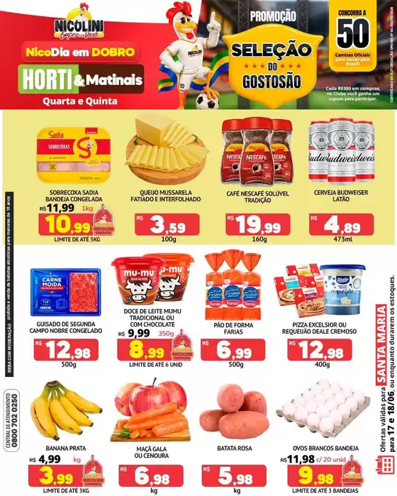 Catálogo Super Nicolini | Economize agora com nossas ofertas | 2026-06-17T00:00:00.000Z - 2026-06-18T00:00:00.000Z