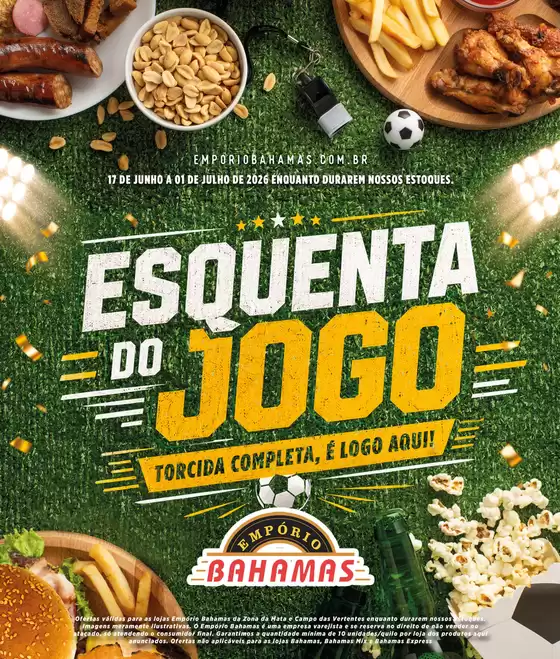 Catálogo Empório Bahamas | Ofertas da Quinzena - Zona da Mata | 2026-06-17T00:00:00.000Z - 2026-07-01T00:00:00.000Z
