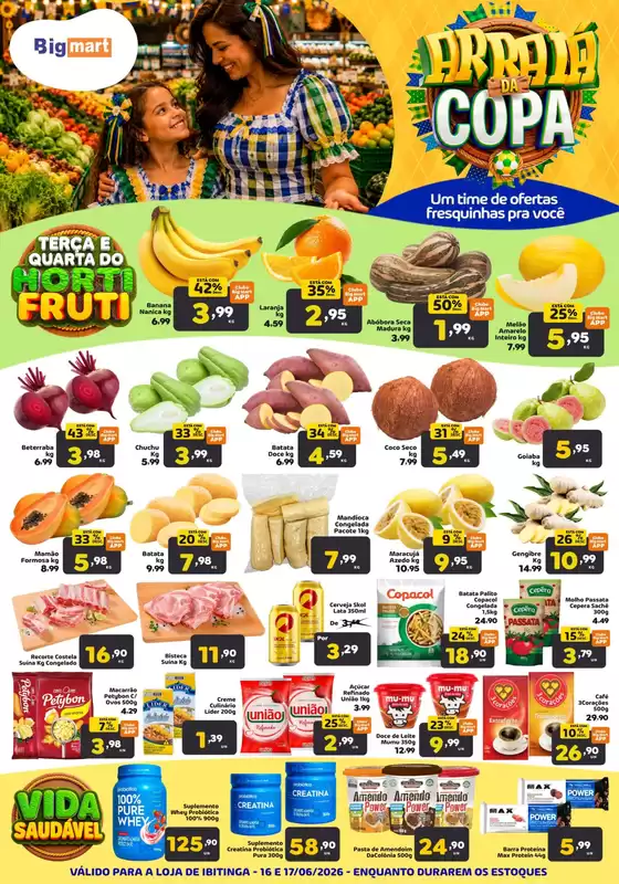 Catálogo Bigmart | Melhores ofertas para compradores econômicos | 2026-06-17T00:00:00.000Z - 2026-06-17T00:00:00.000Z