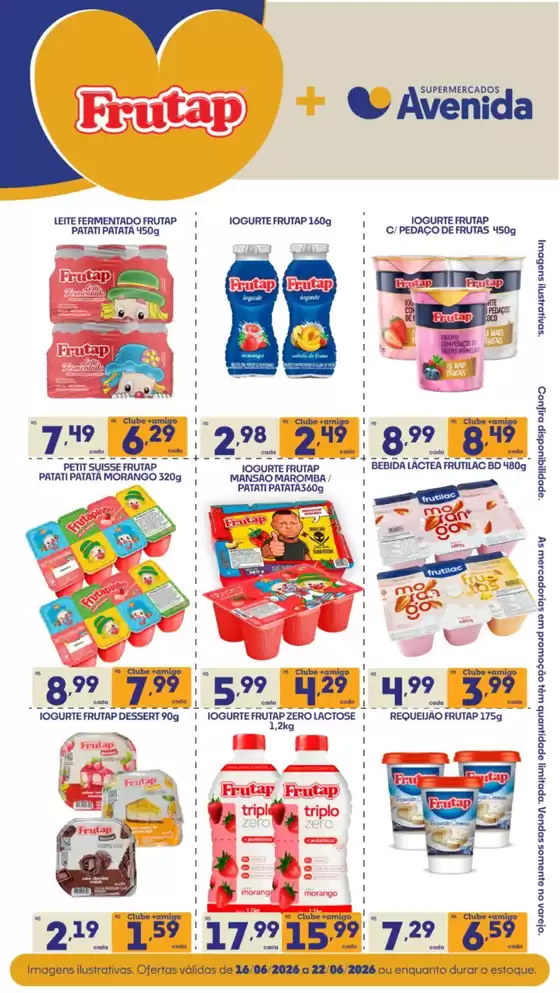 Catálogo Supermercados Avenida | Ofertas especiais atraentes para todos | 2026-06-16T00:00:00.000Z - 2026-06-22T00:00:00.000Z