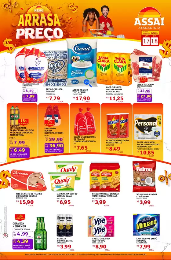 Catálogo Assaí Atacadista | Encarte Assaí Atacadista 48352-813 | 2026-06-17T00:00:00.000Z - 2026-06-18T00:00:00.000Z
