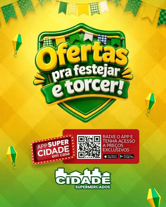 Catálogo Cidade Supermercados | Pechinchas e ofertas atuais | 2026-06-17T00:00:00.000Z - 2026-06-30T00:00:00.000Z