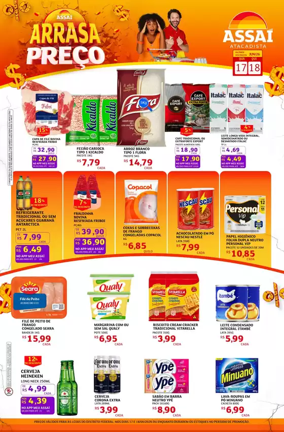 Catálogo Assaí Atacadista | Encarte Assaí Atacadista 48352-226 | 2026-06-17T00:00:00.000Z - 2026-06-18T00:00:00.000Z