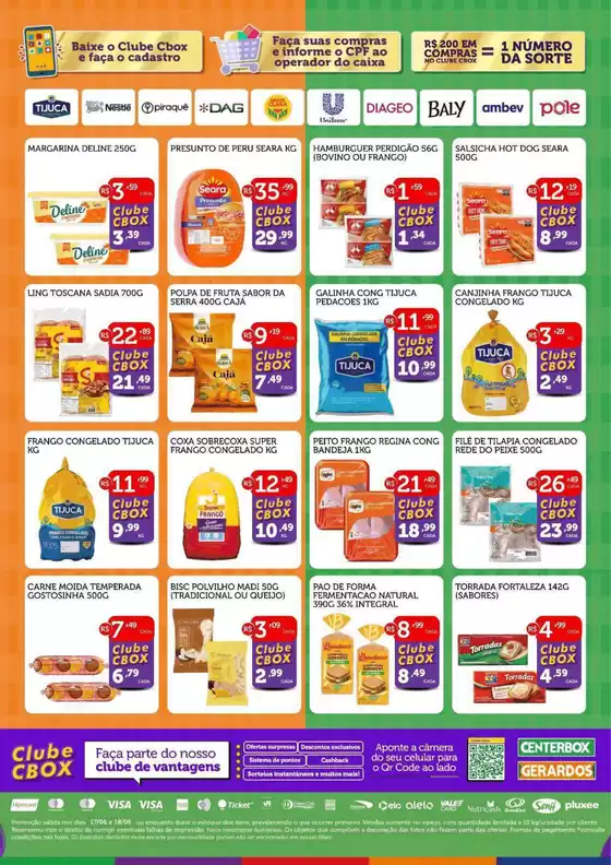 Catálogo CenterBox | Carnes - Exceto CenterBox Caucaia E Gerardo´s Atacarejo | 2026-06-17T00:00:00.000Z - 2026-06-18T00:00:00.000Z