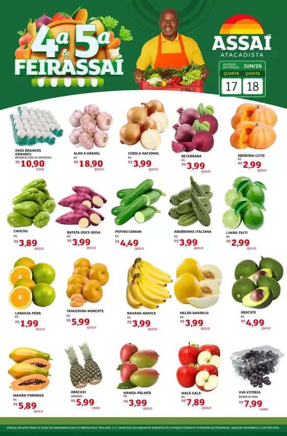 Catálogo Assaí Atacadista | Encarte Assaí Atacadista 48179-82 | 2026-06-17T00:00:00.000Z - 2026-06-18T00:00:00.000Z