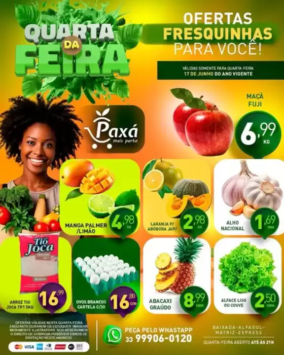 Catálogo Paxá Supermercados | Quarta da Feira | 2026-06-17T00:00:00.000Z - 2026-06-17T00:00:00.000Z