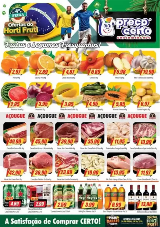 Catálogo Preço Certo | Ofertas de Horti Fruti | 2026-06-17T00:00:00.000Z - 2026-06-18T00:00:00.000Z