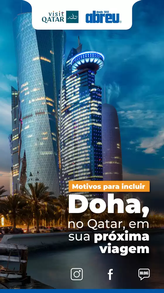 Catálogo Abreu em Campinas | Visit Qatar | 2026-06-17T00:00:00.000Z - 2026-12-31T00:00:00.000Z