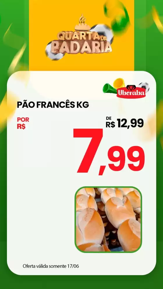 Catálogo Uberaba Supermercados | Quarta Da Padaria | 2026-06-17T00:00:00.000Z - 2026-06-17T00:00:00.000Z