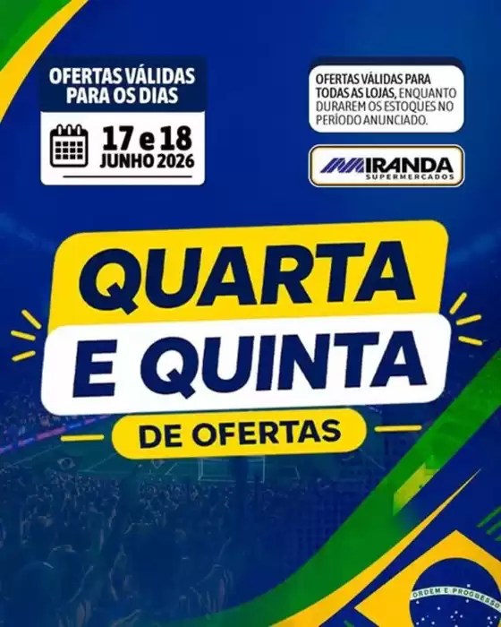 Catálogo Miranda Supermercados | QUARTA E QUINTA | 2026-06-18T00:00:00.000Z - 2026-06-18T00:00:00.000Z