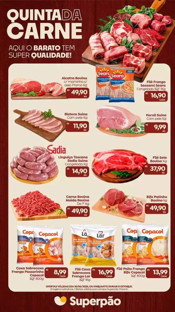 Catálogo Superpão | Quinta Da Carne | 2026-06-18T00:00:00.000Z - 2026-06-18T00:00:00.000Z