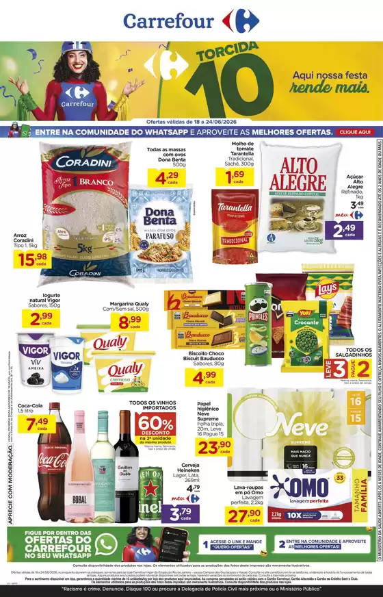 Catálogo Carrefour em Indaial | Ofertas exclusivas para nossos clientes | 2026-06-18T00:00:00.000Z - 2026-06-24T00:00:00.000Z