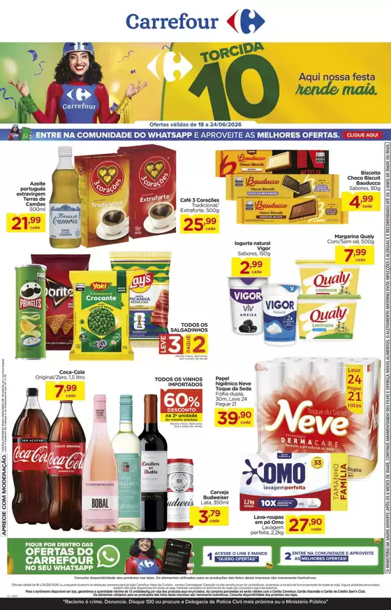 Catálogo Carrefour em Curitiba | Ampla seleção de ofertas | 2026-06-18T00:00:00.000Z - 2026-06-24T00:00:00.000Z