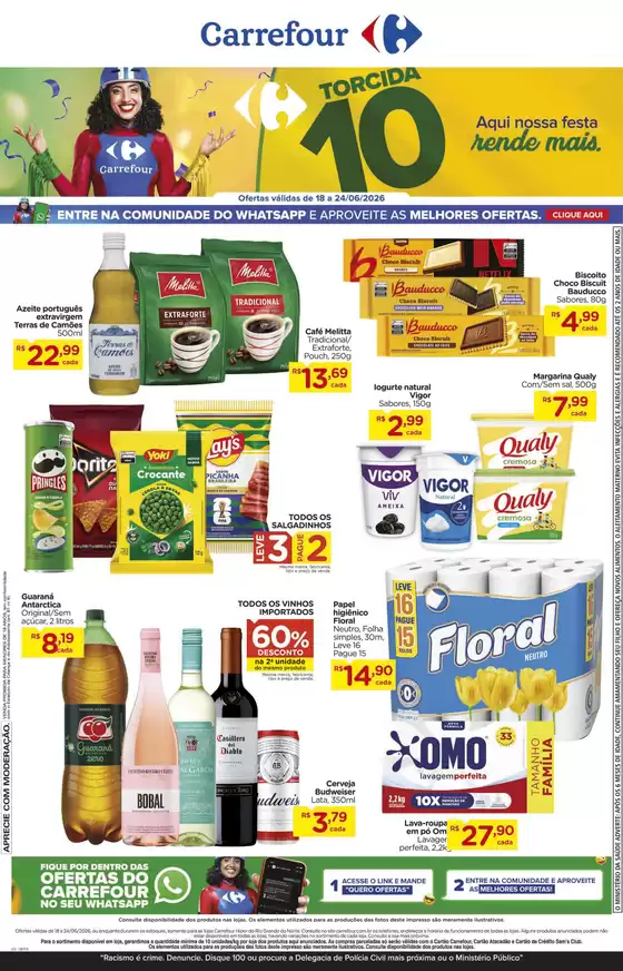 Catálogo Carrefour | Ótima oferta para caçadores de pechinchas | 2026-06-18T00:00:00.000Z - 2026-06-24T00:00:00.000Z