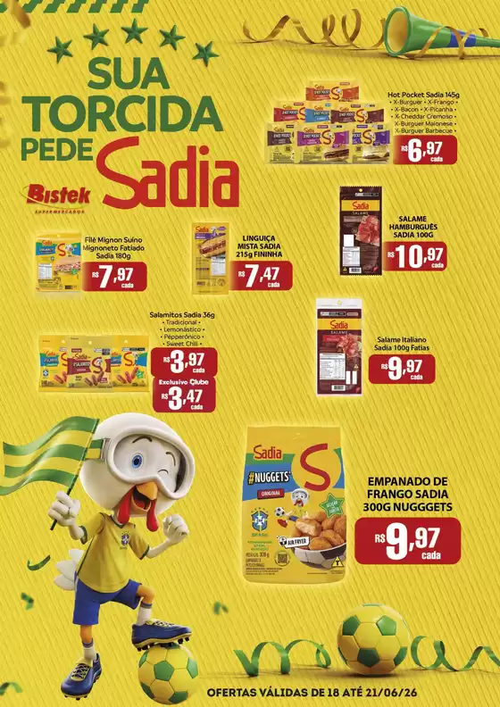 Catálogo Bistek Supermercados | Melhores ofertas e descontos | 2026-06-18T00:00:00.000Z - 2026-06-21T00:00:00.000Z