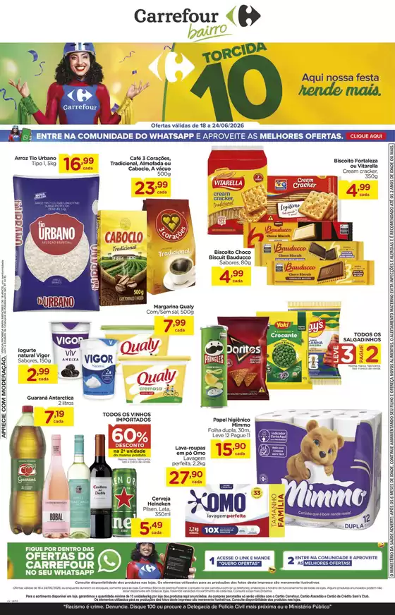 Catálogo Carrefour Bairro | Nossas melhores ofertas para você | 2026-06-18T00:00:00.000Z - 2026-06-24T00:00:00.000Z
