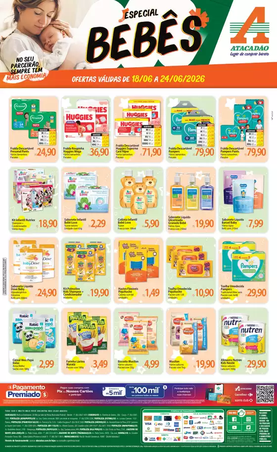 Catálogo Atacadão | Atacadão - Bebês | 2026-06-18T00:00:00.000Z - 2026-06-24T00:00:00.000Z