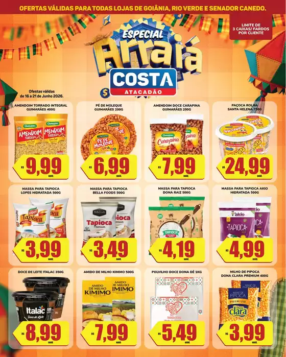 Catálogo Costa Atacadão | Descubra ofertas atraentes | 2026-06-16T00:00:00.000Z - 2026-06-21T00:00:00.000Z